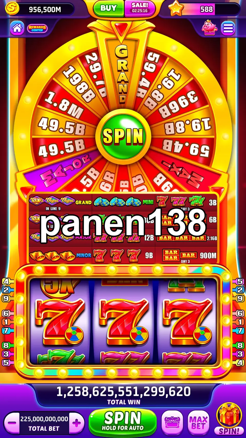 panen138 Tangkapan Layar Resmi APK